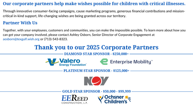 list of logos of corporate sponsors 