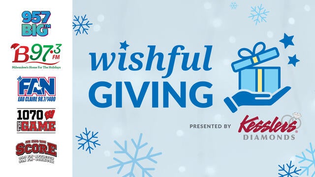 Wishful Giving presented by Kesslers Diamonds, with Radio Stations Listed