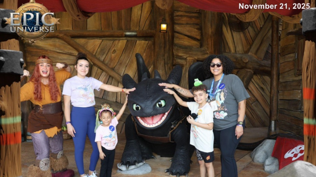 Caiden at How to Train Your Dragon