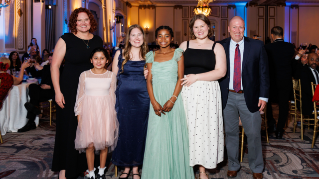 Wish kid Suriha and family at Evening of Wishes: A World of Wishes