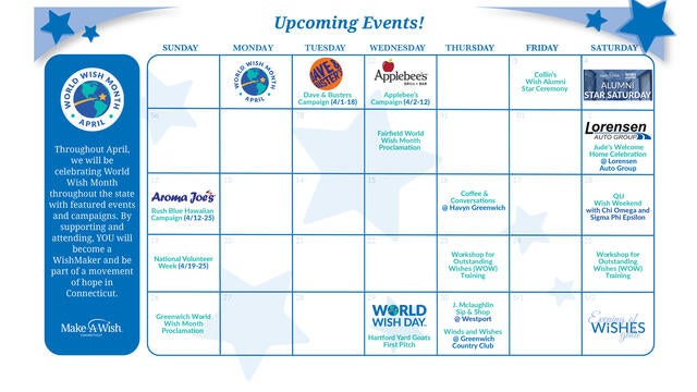 WWM 2026 Connecticut Calendar