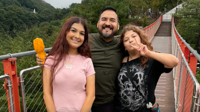 Adolfo, Adina and Andrea together.