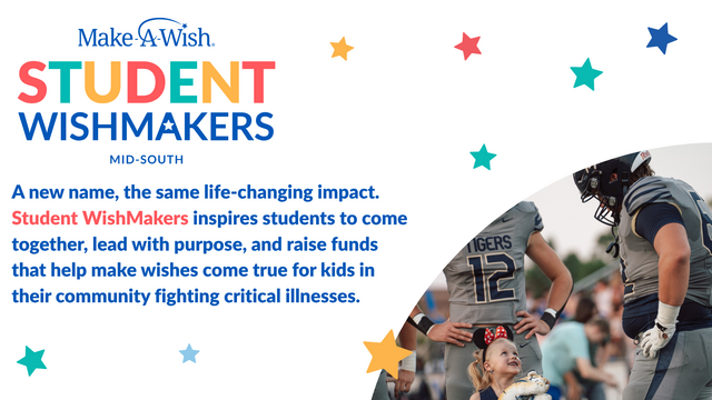 Student WishMakers Mid-South banner 