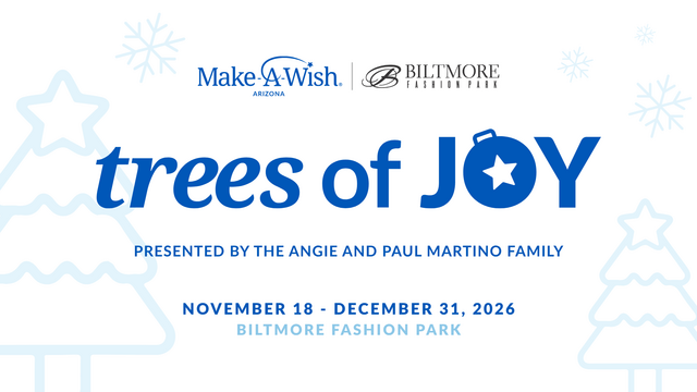 Trees of Joy, Presented by the Angie and Paul Martino Family | November 18 - December 31, 2026 Biltmore Fashion Park